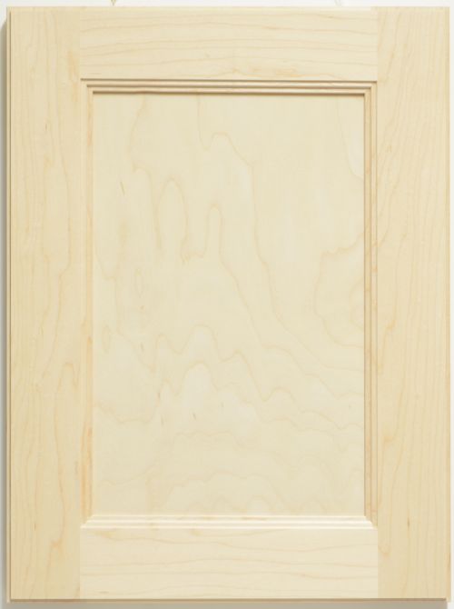Langley shaker cabinet door in maple